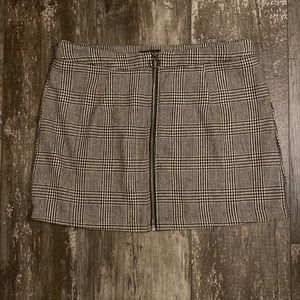 forever 21 plaid skirt